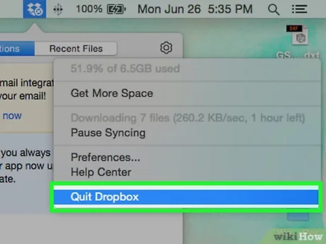 Uninstalling Dropbox For Mac